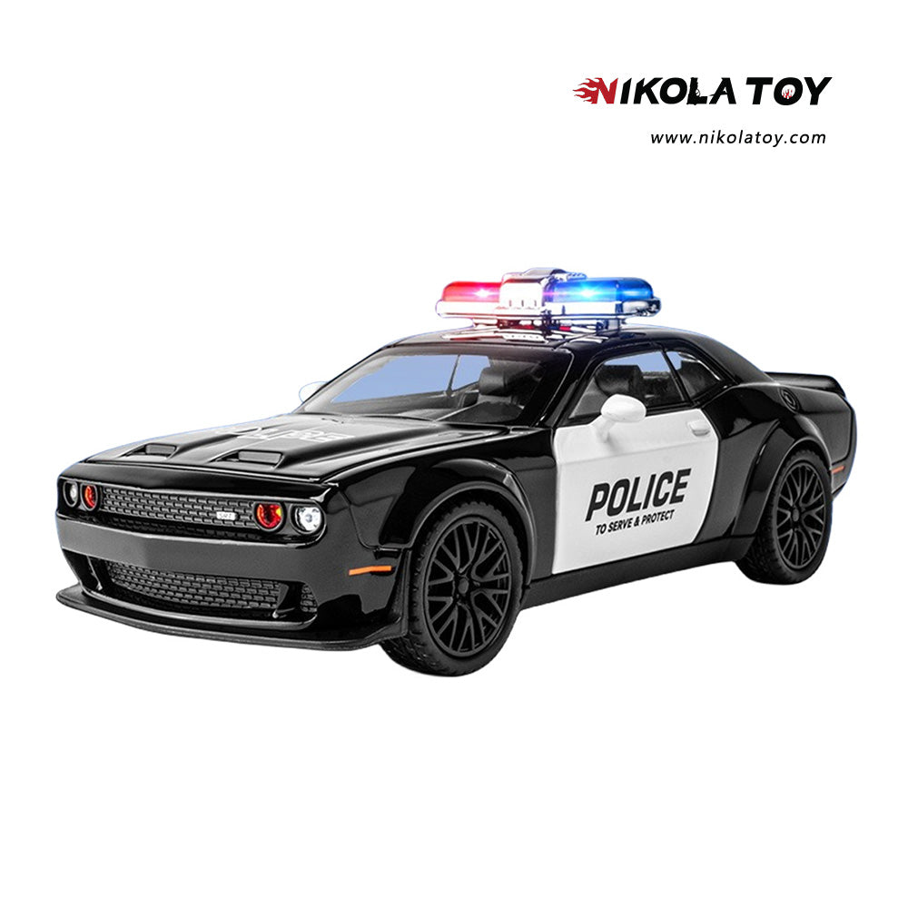 NIKOLATOY Alloy 1/32 Dodge Hellcat SRT Model Car - Nikola Toy