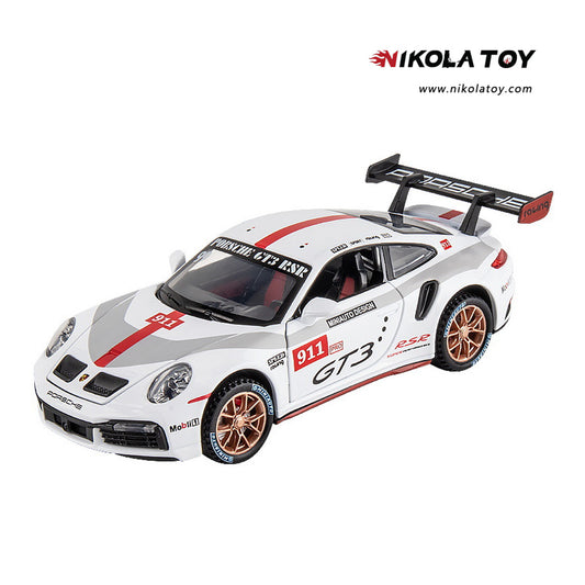 NIKOLATOY Alloy 1/32 Porsche 911 Track Edition Model Car - Nikola Toy