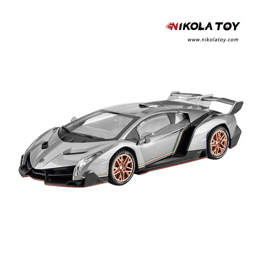 NIKOLATOY Alloy 1/22 Lamborghini Poison Model Car - Nikola Toy