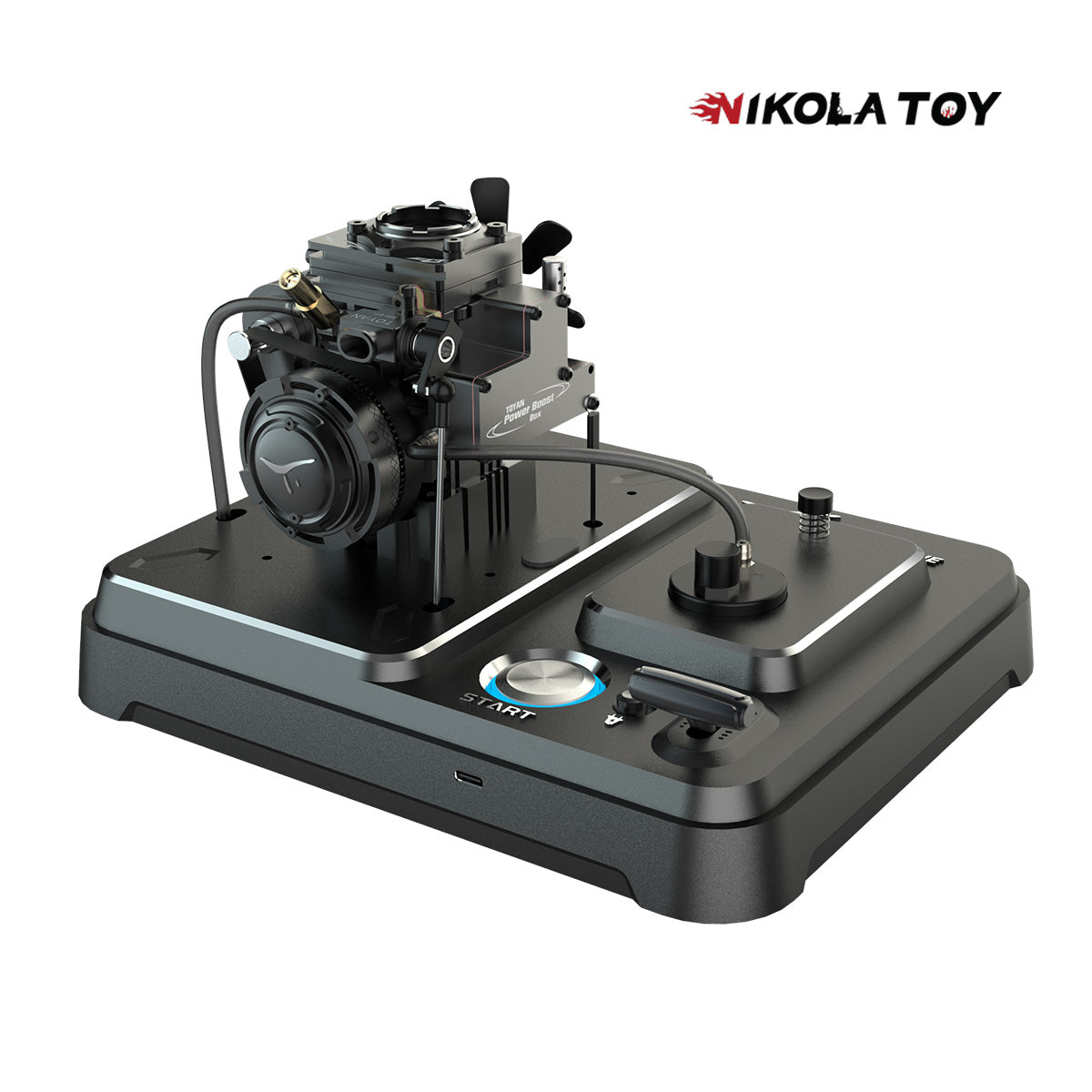 Toyan L100 Micro internal combustion engine - Gift set - Nikola Toy