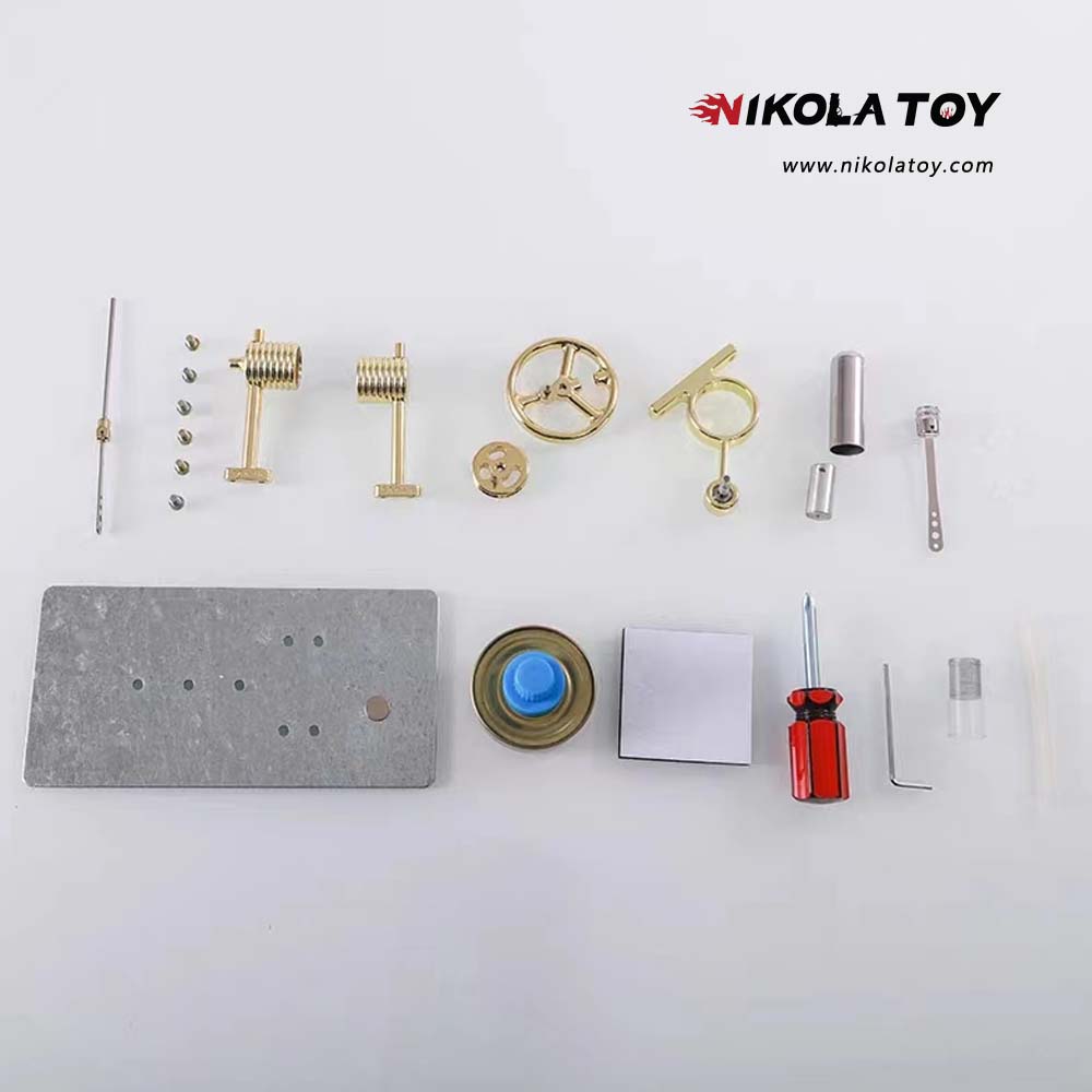 Classic Stirling Engine - DIY Kit - Nikola Toy