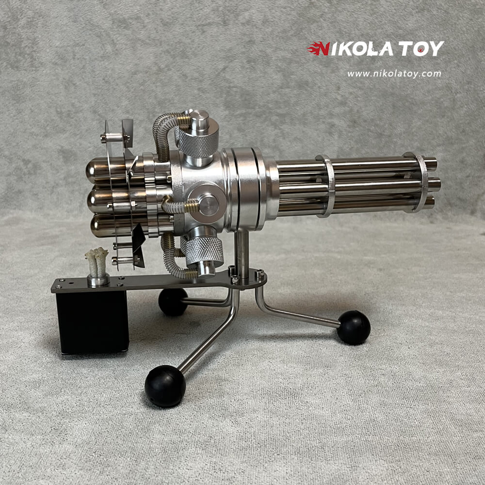 Stirling Engine - Gatling HMG - Nikola Toy