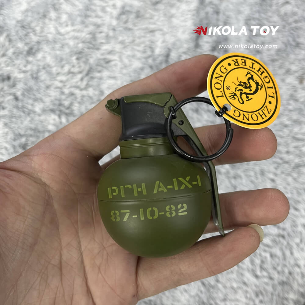 Various Grenade lighters - Nikola Toy