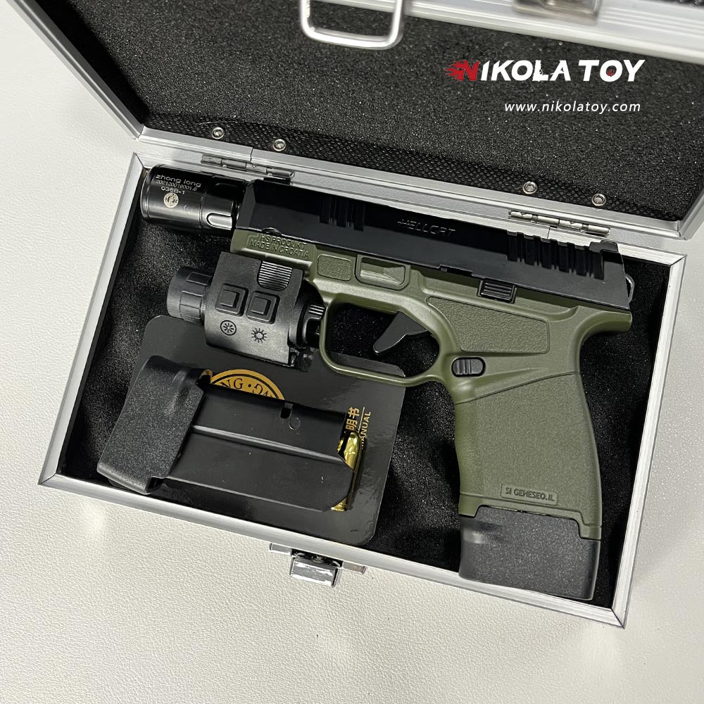 New HellCat Gun Lighter (3 Clips) - Nikola Toy