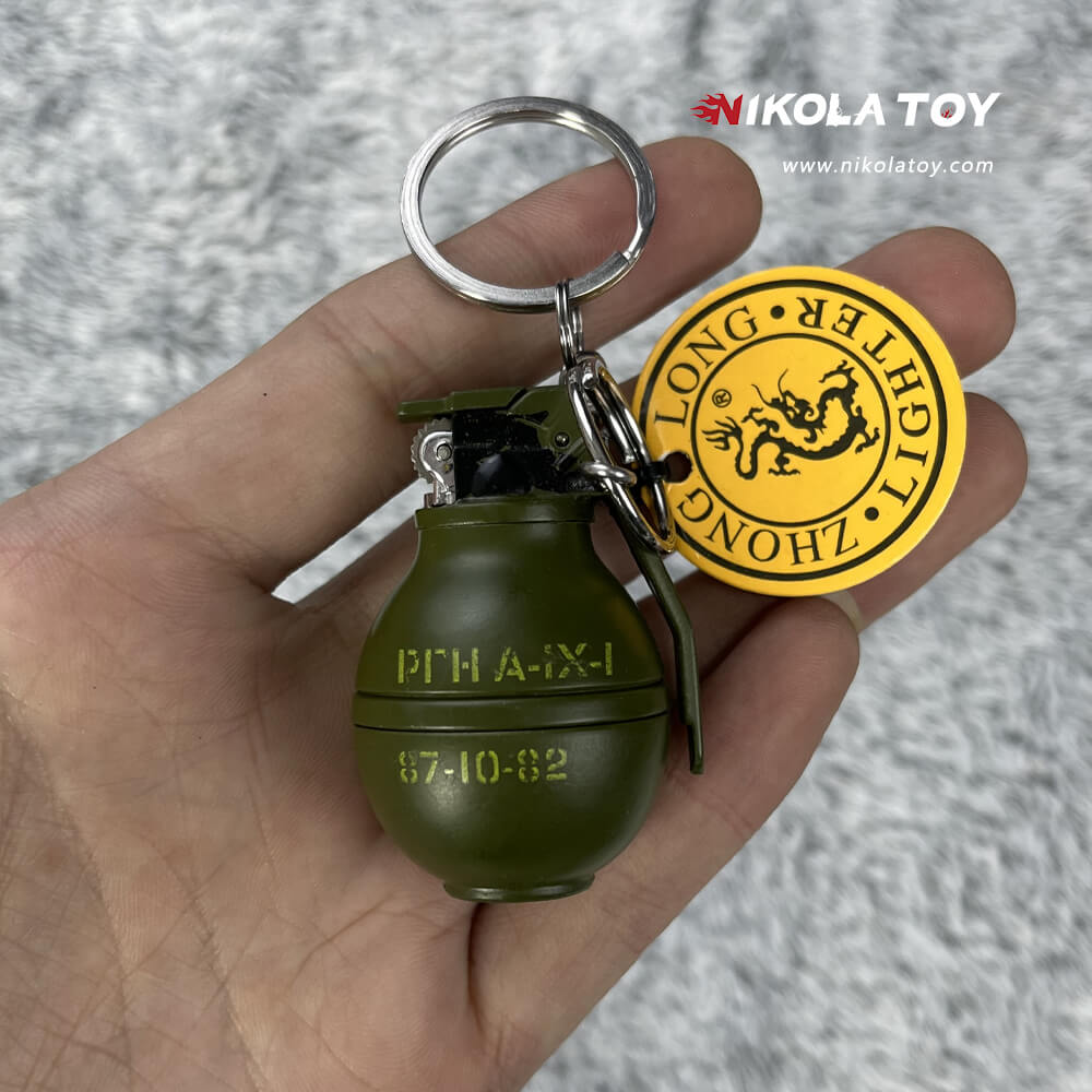 Various Grenade lighters - Nikola Toy