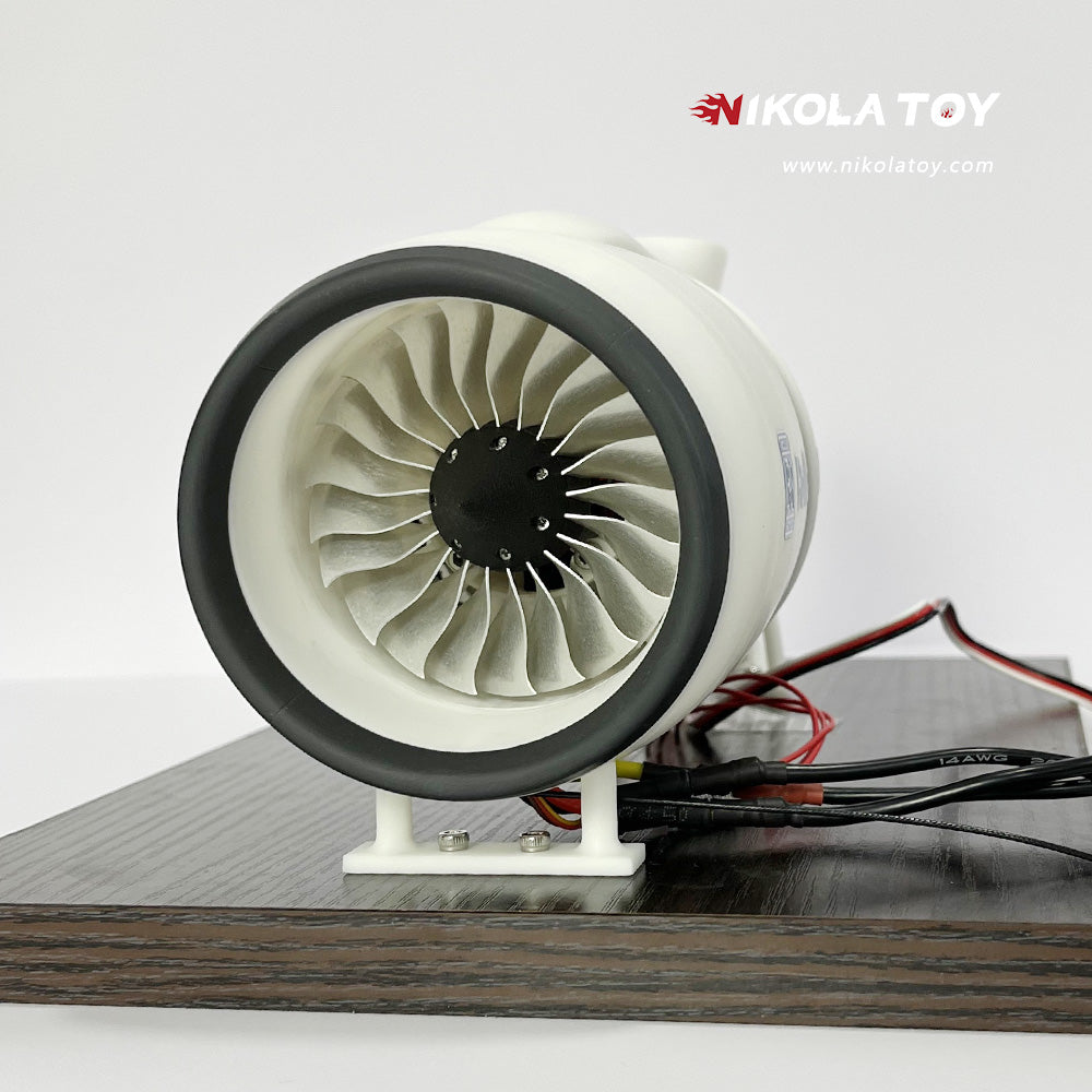 TR900 Turbofan engine RC model with reverse thrust function - Nikola Toy