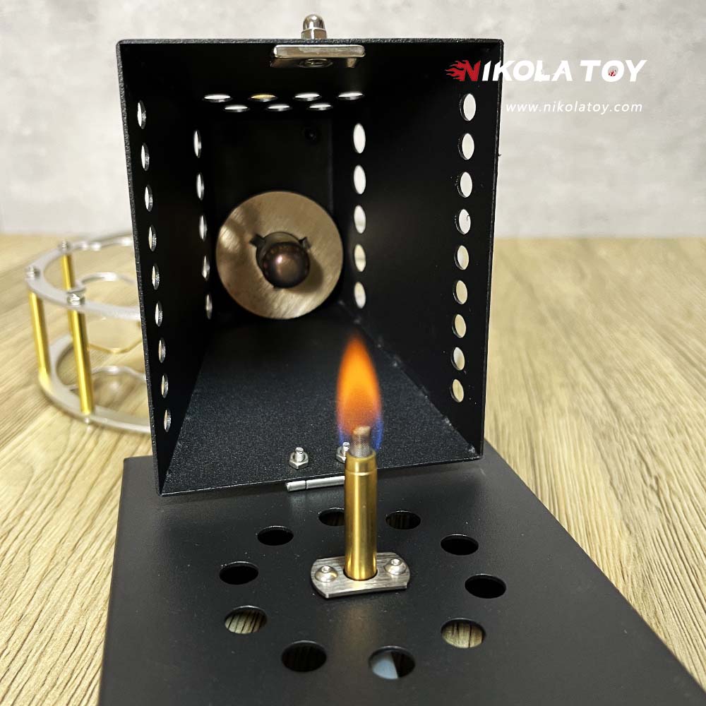 Stirling engine - Retro fan - Nikola Toy