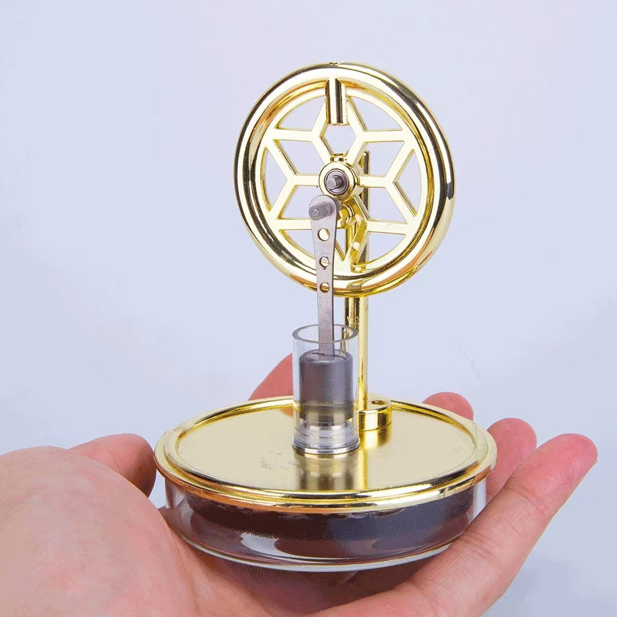 Temperature difference Stirling engine - Nikola Toy