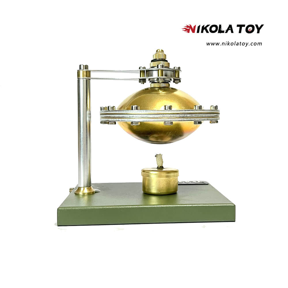 Steam turbine - UFO - Nikola Toy