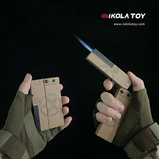 Folding Pocket Cigarette Box Lighter - Nikola Toy