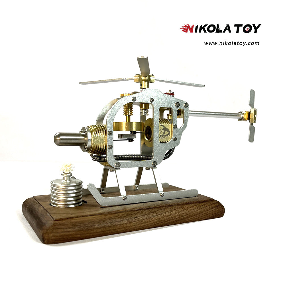 New Stirling helicopter model - Nikola Toy