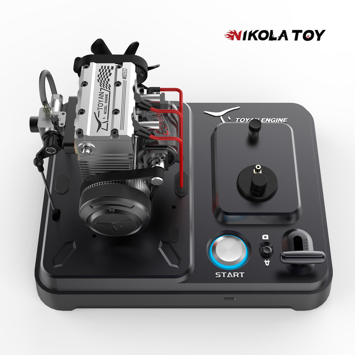 Toyan L200 Micro internal combustion engine - Gift set - Nikola Toy