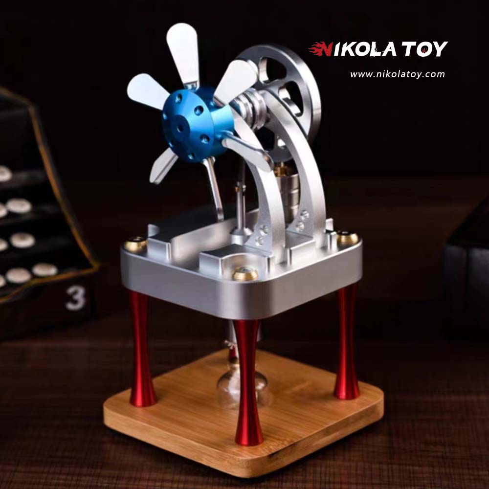 Stirling engine-M16CF - Nikola Toy