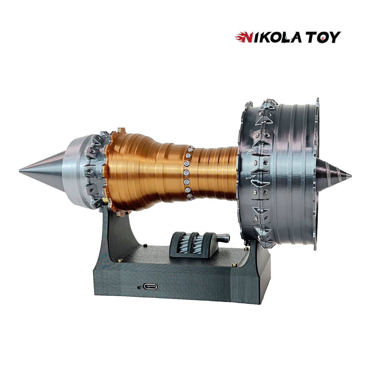 Gift box limited edition!! TR900 Turbofan engine model (24cm / 10in) - Nikola Toy