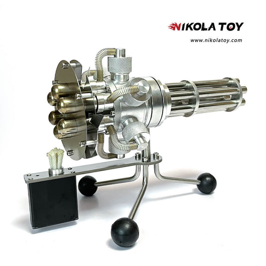 Stirling Engine - Gatling HMG - Nikola Toy