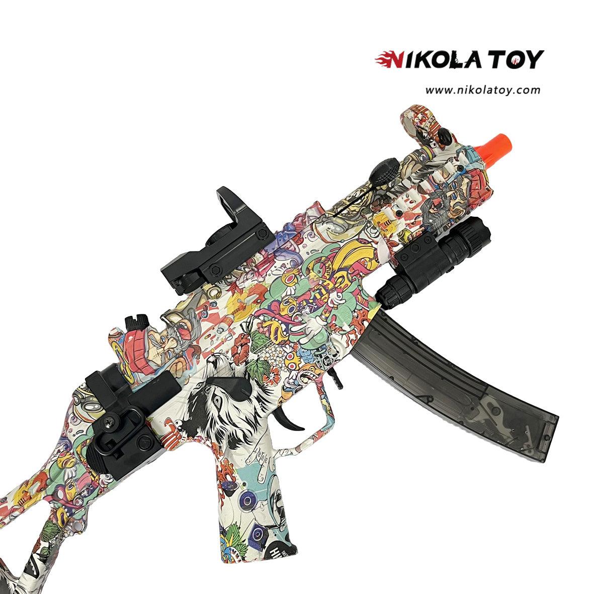 High performance nylon graffiti MP5 Gel Blaster - Nikola Toy