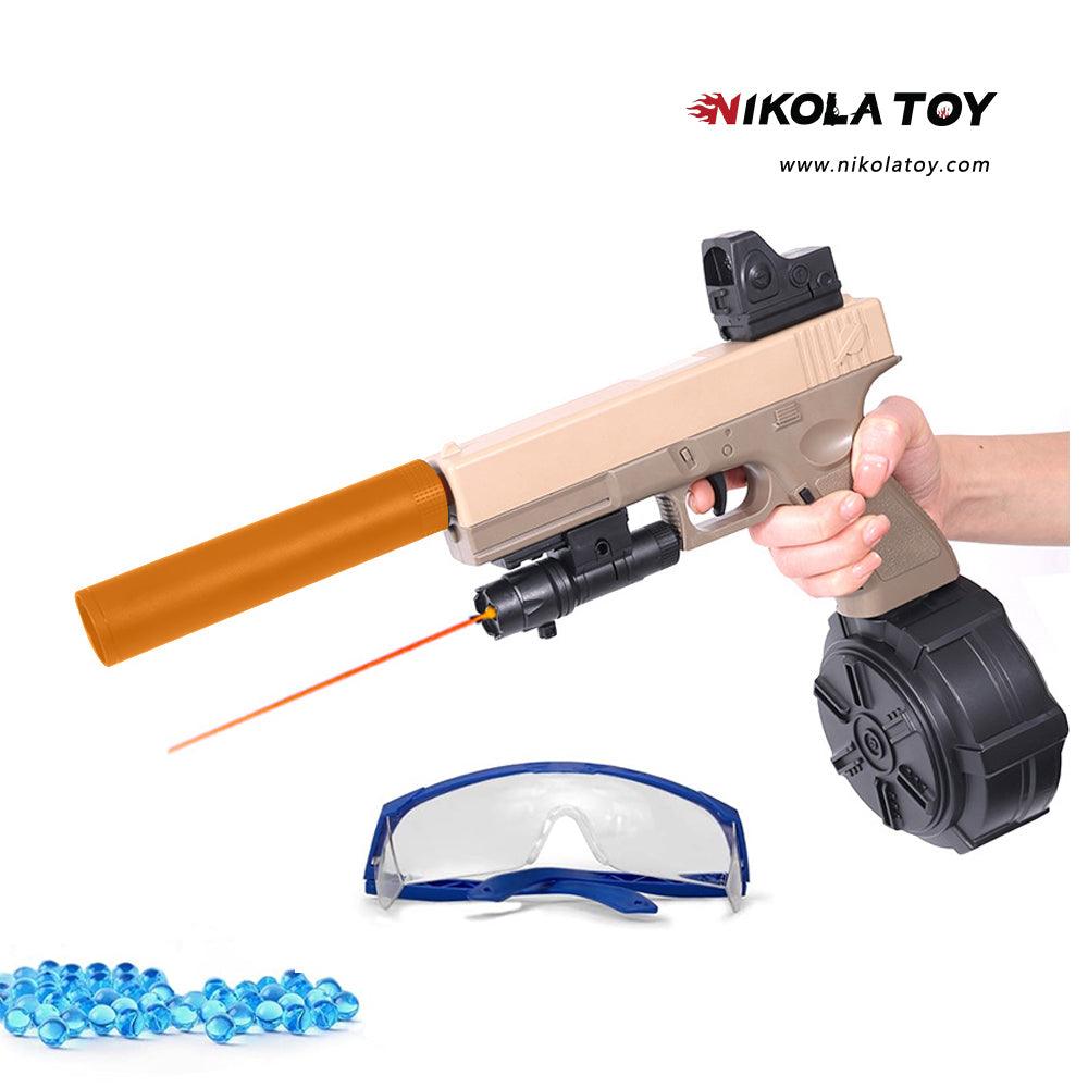 GK Pistol Electric Blaster Toy Gun-Fast and fully automatic shooting - Nikola Toy