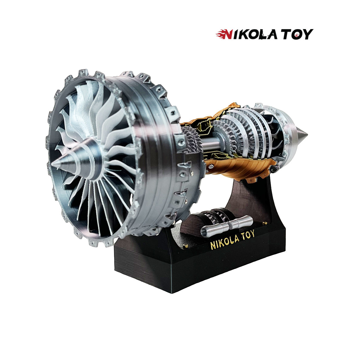 Gift box limited edition!! TR900 Turbofan engine model (24cm / 10in) - Nikola Toy