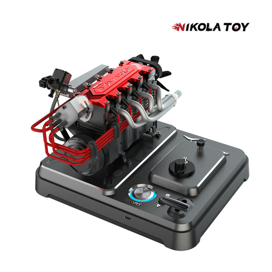 Toyan L400 Micro internal combustion engine - Gift set - Nikola Toy