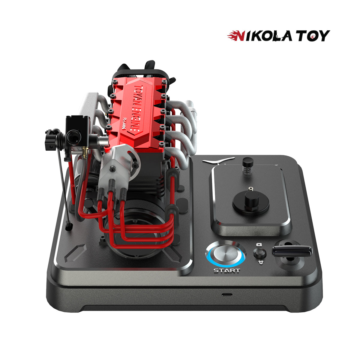 Toyan L400 Micro internal combustion engine - Gift set - Nikola Toy