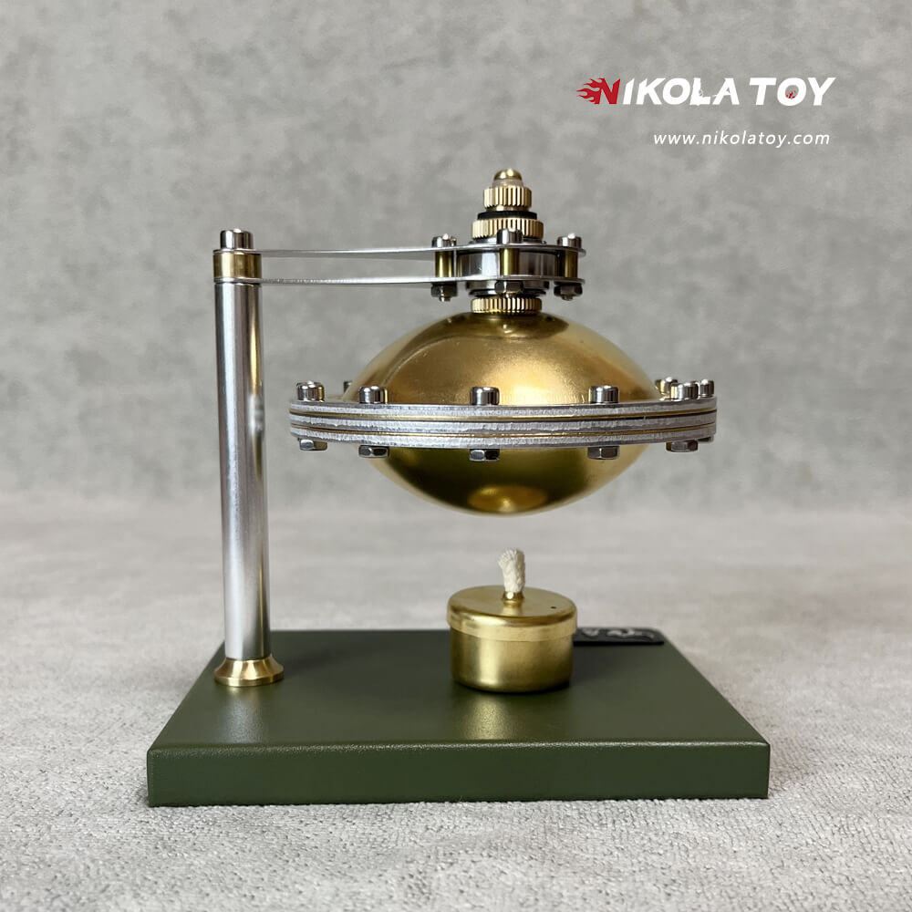 Steam turbine - UFO - Nikola Toy