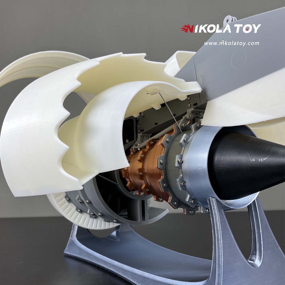 TR900 Turbofan engine model - Full version - Nikola Toy