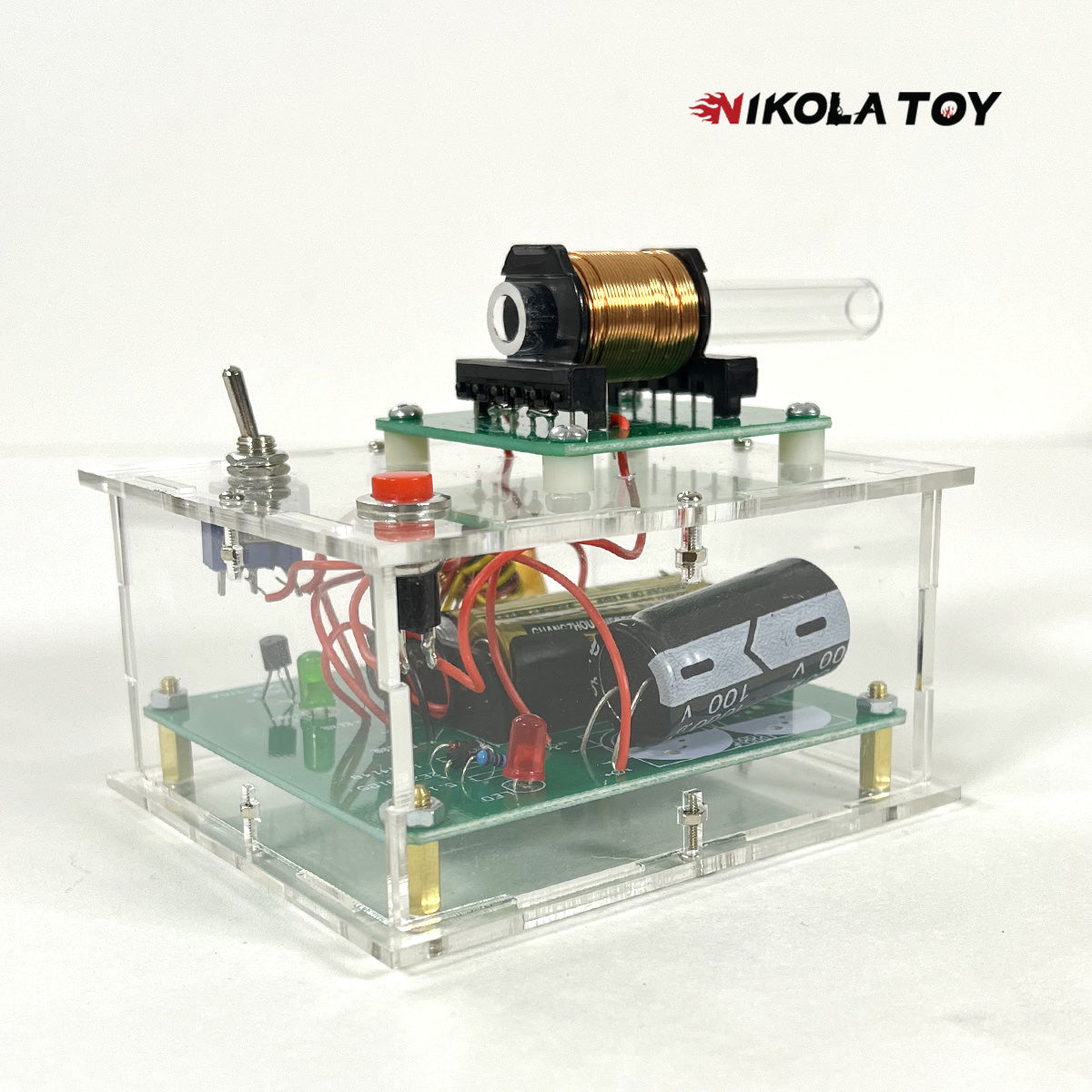 Electromagnetic Cannon Model Toy DIY Kit - Nikola Toy