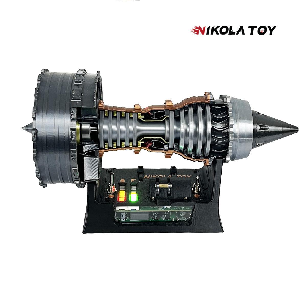 Brushless motor version super RR trent 900 turbofan engine model - Nikola Toy