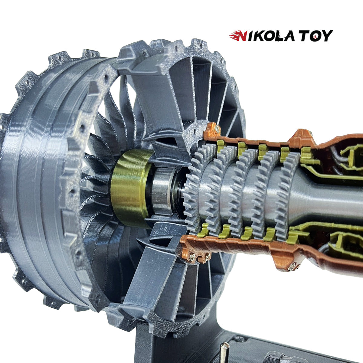 TR900 Turbofan engine model (25cm / 10in) Hot sale!! - Nikola Toy