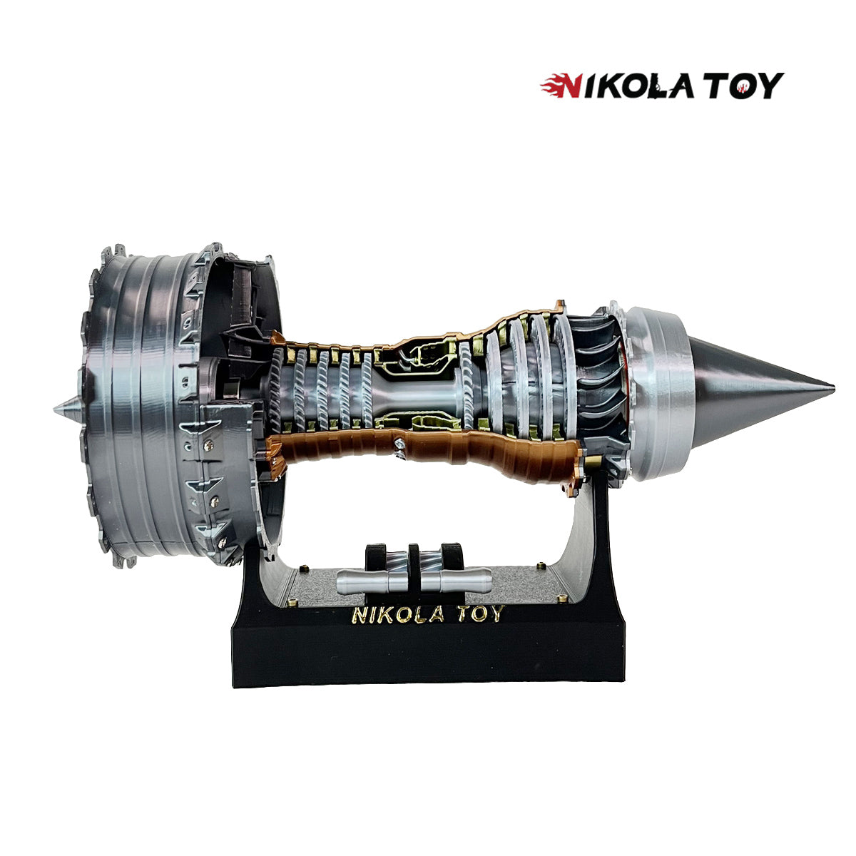 Gift box limited edition!! TR900 Turbofan engine model (24cm / 10in) - Nikola Toy