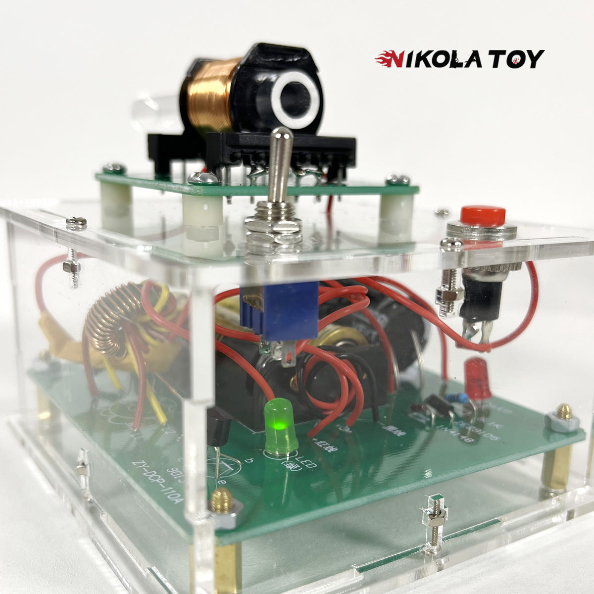 Electromagnetic Cannon Model Toy DIY Kit - Nikola Toy