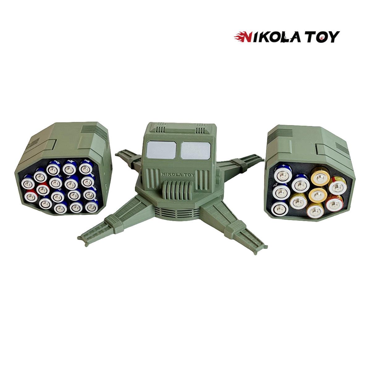 Battlefield Mech - Creative Battery Storage Box - Hot Sale!! - Nikola Toy