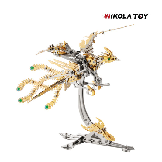 Mechanical species - Phoenix (3D metal puzzle) - Nikola Toy