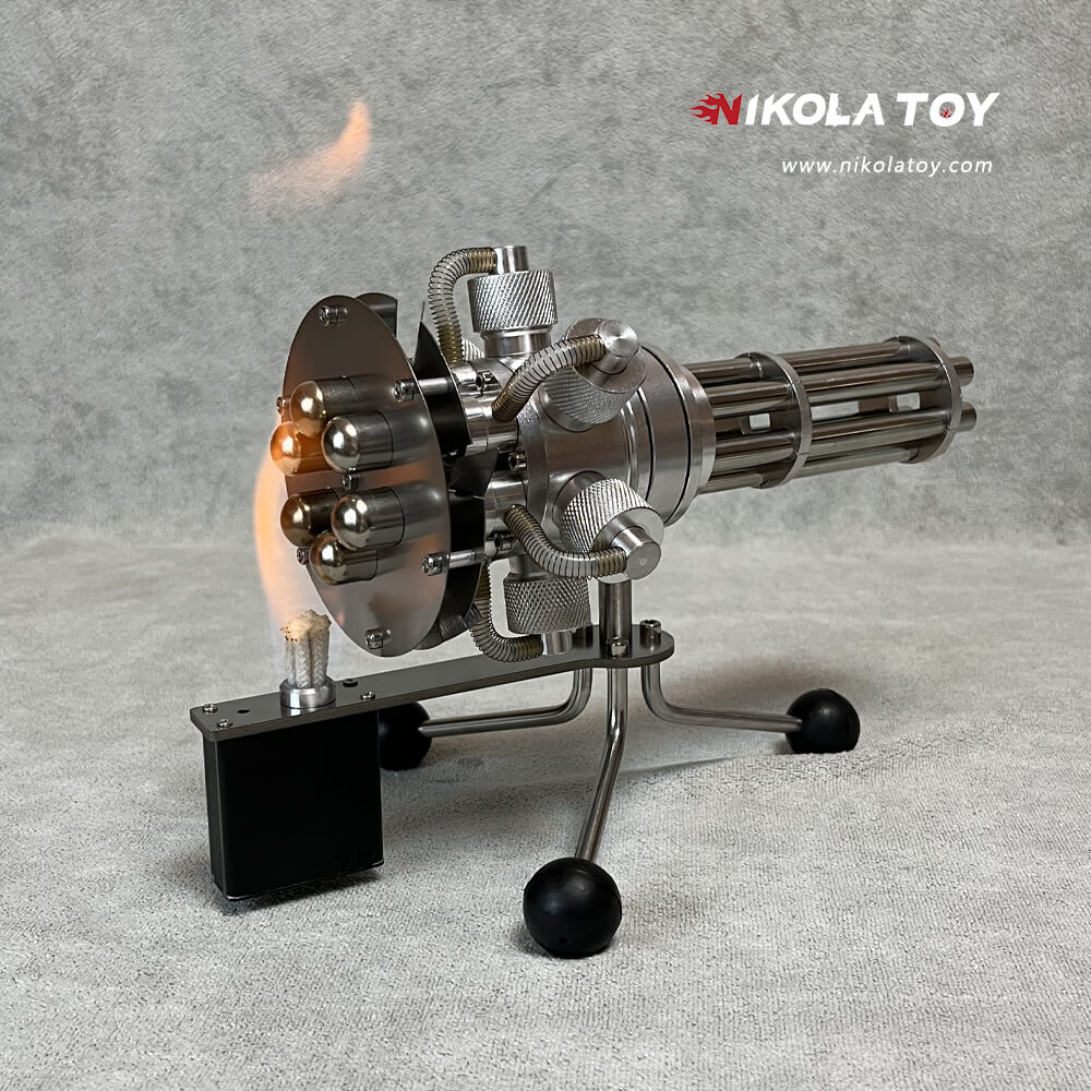 Stirling Engine - Gatling HMG - Nikola Toy