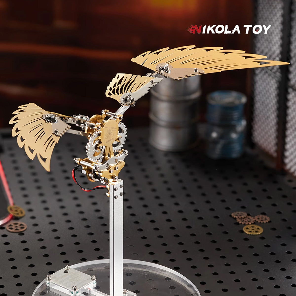 Alloy mechanical bird DIY KITS - Nikola Toy