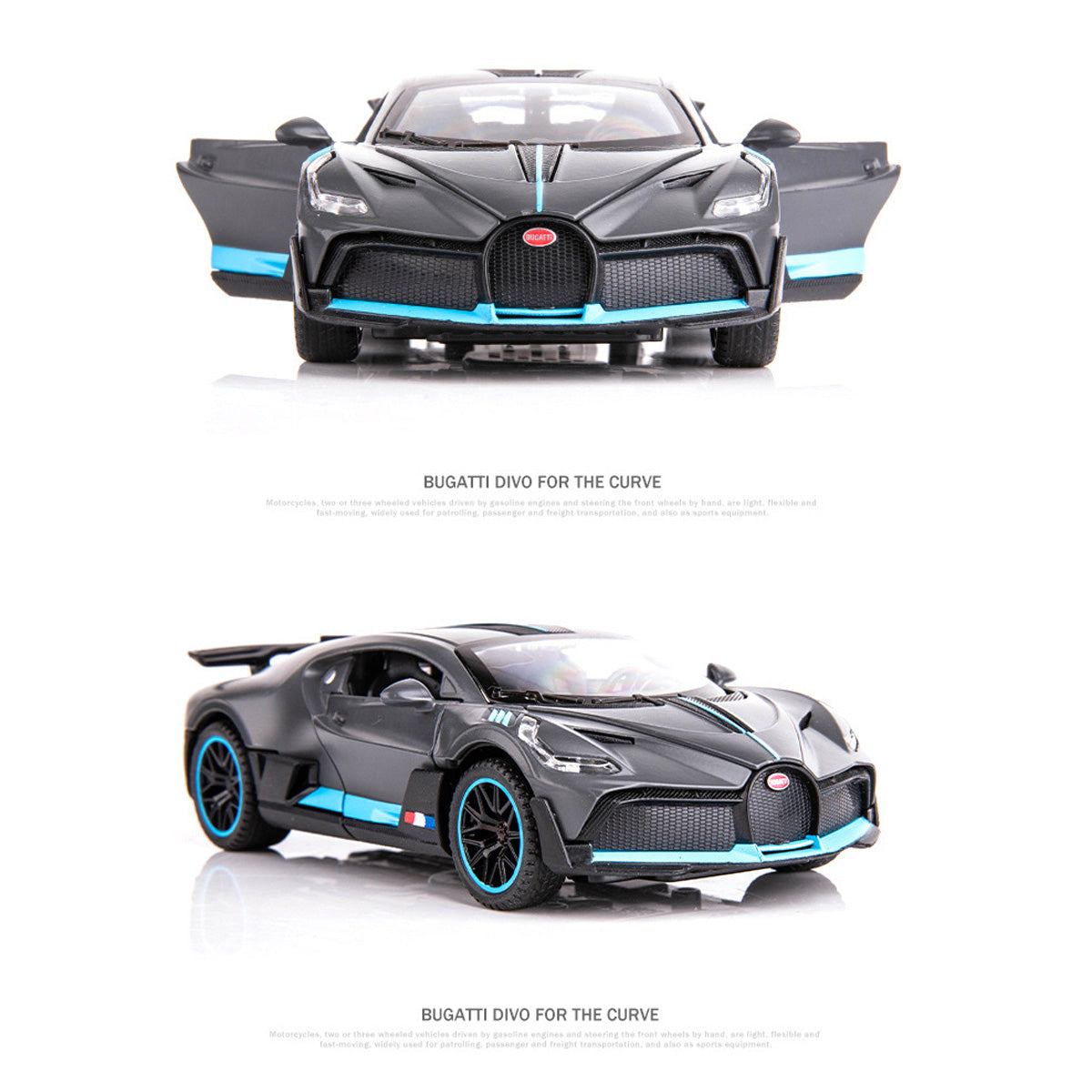 NIKOLATOY 1/24 Bugatti DIVO Model Car - Nikola Toy