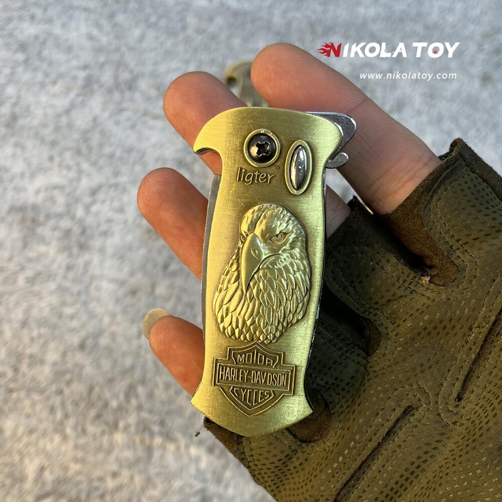 Folding knife lighter - Nikola Toy