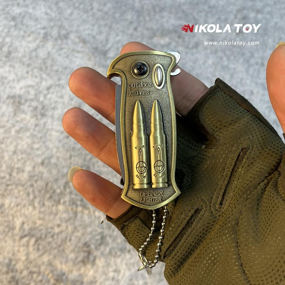 Folding knife lighter - Nikola Toy