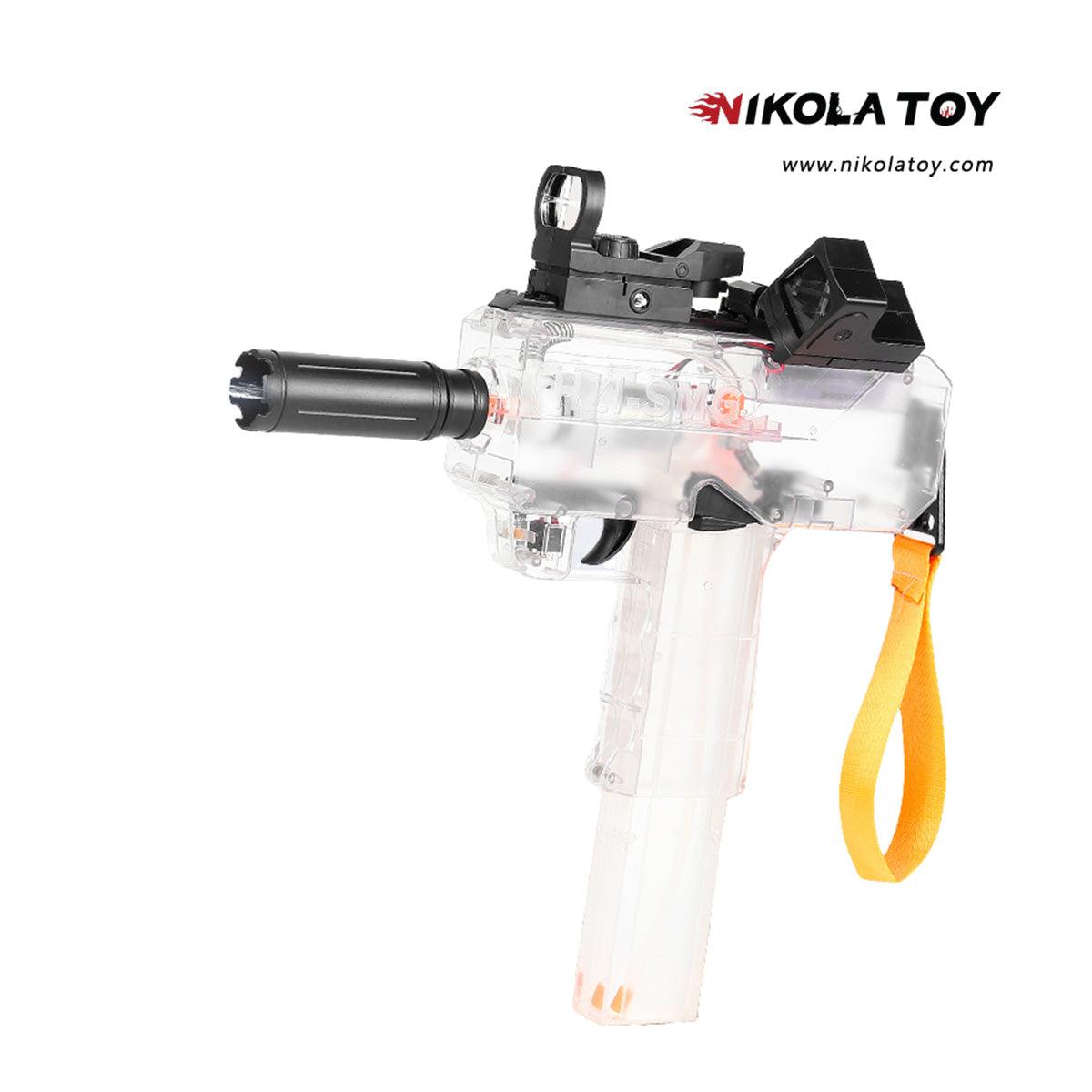 UZI Transparent automatic high-speed water gun - Nikola Toy